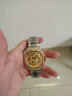 金仕盾手表潮流龙表全自动手表男镂空机械表时尚男士手表防水龙图腾男表 潮流+钢带间金男表 实拍图