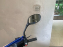 旺匠电动摩托车后视镜反光镜通用电瓶车倒车镜踏板小圆镜观后镜三轮车 高清九代凸面镜8MM 实拍图
