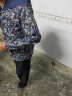 啄木鸟中老年女装妈妈装2024年春秋新款中年人风衣外套薄款洋气上衣女 藏青色 2XL（ 建议105-120斤） 晒单实拍图