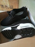 莱沙琼思 女鞋内增高春秋韩版板鞋学生运动增高鞋网面透气休闲旅游鞋子 1026秋季皮面黑色 39 实拍图