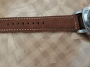 征途适配沛纳海疯马皮表带PAM111真皮表带男针扣441 359手表链配件 (黑色针扣)深棕疯马皮 24mm 实拍图
