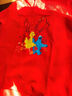 阿迪达斯 （adidas）新年红色芝麻街联名时尚潮流连帽卫衣HD7295 2XL码 实拍图