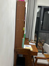 正木枫实木书桌书架一体升降电脑桌椅卧室写字桌简约家用高中生学习桌子 胡桃色单桌+升降椅 100*60*75cm【双抽】 实拍图