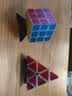 ZCUBE透明魔方3阶磨砂顺滑比赛初学者专用三阶异形魔方玩具 透明三阶+金字塔 实拍图