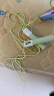 得力（deli） 跳绳计数器儿童健身减肥运动小学生初学训练中考考试用绳子 【PVC绳-马卡龙绿色】2.8m 实拍图