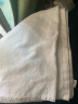 金号新疆棉浴巾A类纯棉柔软吸水情侣洗澡巾 单条装140*72cm 320g 白色 实拍图