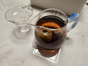 76茶业台湾玻璃公道杯带茶漏茶滤过滤网分茶器茶隔漏斗茶具配件滤茶器 琉璃把【480毫升/三件套】 实拍图