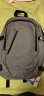 regius双肩背包密码锁男旅行包商务休闲双肩15.6英寸电脑包中学生书包 灰色 实拍图
