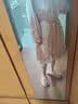 莫代尔睡衣女夏季性感冰丝吊带短袖两件套女士睡裙夏薄款睡袍家居服套装 SYG-2052蕾丝两件套香槟色 L （105-120斤） 实拍图