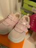 基诺浦（ginoble）婴儿学步鞋春季1-5岁男女软底透气宝宝鞋子童鞋GY1290 粉色/白色/银色 160mm 内长17 脚长15.6-16.5cm 实拍图