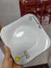尚行知是 小太阳北欧西餐盘碟子创意陶瓷餐具盘牛排甜品盘家用菜盘早餐盘 方盘-太阳图案 1个 7英寸 实拍图