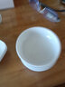 扬格简米白色点心小味碟子火锅店调料酱料酱油碟仿瓷日式商用餐具 353玉瓷 实拍图