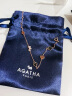 AGATHA/瑷嘉莎 扑克女王银手链环女 生日礼物送女友闺蜜高级感轻奢 晒单实拍图