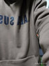 佘曼莱美式重磅卫衣男生秋冬款复古宽松加绒加厚连帽外套上衣服男装学生 杏色【加绒款】 2XL 实拍图