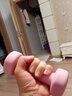 斯诺德（SiNuoDe） 斯诺德彩色浸塑哑铃男士女士家用家庭健身器材肌肉手臂塑形轻 骨头哑铃2LB（约0.9kg）*2 实拍图