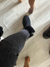 斯凯奇（Skechers）冬季保暖厚底回弹松糕增高短靴子144034 全黑色/BBK 39  晒单实拍图