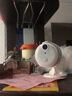 HiLEME4K超清黑科技摄像头手机远程无死角监控小型无线摄线头家用免插电家庭高清室内摄影头网络摄像机 【128G卡】4K超清白色wifi版 实拍图