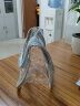 欣沁洗漱包透明PVC化妆包便携手提大容量收纳包防泼水洗漱用品袋 枕型 实拍图