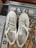 爱步（ECCO）板鞋男 经典百搭牛皮轻奢休闲鞋 街头521304 白色/砂砾灰42 HL 实拍图
