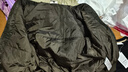 杰克·琼斯（JACK&JONES）25年秋冬男装棉衣飞行夹克男保暖宽松潮流连帽短款棉服外套男士 黑橄榄E06 S 170 实拍图