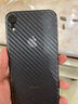 【8片装】可乐猪iPhoneX/XS手机后膜苹果XSMax碳纤维背膜XR贴纸 防指纹手汗散热保护膜 苹果XR【左右包边 后膜】8片装 实拍图