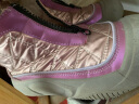 DOGHC宇航棉加绒短靴2023年秋冬新款前拉链马丁靴加绒加厚短靴棉鞋女鞋 紫色 专柜升级版 38 实拍图