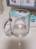 乐美雅玻璃杯家用水杯耐热泡茶杯钢化微波牛奶杯带把早餐喝水杯子 2个杯盖+诺卡(发2只) 380ml 晒单实拍图