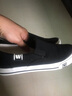 回力男鞋帆布鞋男秋季小白鞋子百搭休闲布鞋潮流透气板鞋一脚蹬懒人鞋 黑色WXY-S027T 40 实拍图