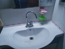 馨梦园厨房水槽防水贴自粘厨卫防霉胶带马桶缝隙贴墙角线贴条美缝贴 白底清爽夏日 实拍图
