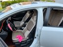 翰静 半包布汽车坐垫四季通用汽车座套小车座椅套适用于 卡其色 丰田RAV4荣放凯美瑞卡罗拉锐放 实拍图
