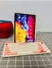 B.O.W航世 K650D双模无线蓝牙充电键盘 手机平板ipad电脑办公通用三模带卡槽支架键盘82键 茶奶酪 实拍图