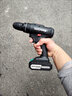 工业级超大功率手电钻锂电双速充电钻冲击钻家用多功能电动螺丝刀 加强款双速79980盒装1电批头 大容量电池-大功率电机 实拍图