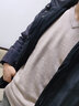 恒源祥纯色羊毛绒衫羊毛毛衫男加厚半高领毛衣中年男士针织打底保暖衣服 100%不起球高档驼色 低 领 2XL 180码(适合160-180斤) 实拍图