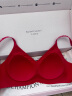维多利亚的秘密 新年杨幂田曦薇同款 薄款内衣果冻条反重力无痕文胸PRO微聚拢MAX 86Q4红色-光面花纹 11214343 S ：PRO双排扣（70C/70D/75A/75B 实拍图