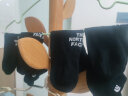 北面（The North Face）袜子中性款舒适透气三双装运动袜春季上新|7WJ2 KX8/黑色 L 实拍图