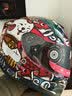 坦克（Tanked Racing）摩托车头盔T127全盔国潮安全帽3C机车双镜片电动车防风男女 招财猫【透明镜片+镀银镜片+头套+尾翼】 XL（适合头围56-57cm） 实拍图
