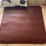 原牧 头层水牛皮凉席红木沙发垫 夏季牛皮坐垫椅垫子 单张 红棕整张无拼 60*60cm 实拍图