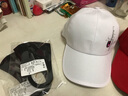 帽子男韩版潮时尚棒球帽女韩版百搭遮阳帽春夏秋季太阳帽青年学生鸭舌帽 白色 男女通用可调节 实拍图