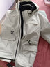 伯希和（Pelliot）【山色】冲锋衣三合一男女秋冬户外防风保暖抓绒外套12040106灰3X 实拍图