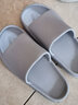 果洛菲（GUOLUOFEI）2025新款拖鞋男厚底情侣款家居拖鞋踩屎感凉拖鞋女  灰色 42-43 实拍图