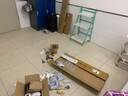 木马人简易可折叠客厅花架阳台户外多层家用落地室内花盆架子置物盆景架 3层50绿白 实拍图