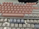 MageGee 机械风暴键盘 有线机械游戏键盘 电竞女生粉色可爱少女心USB背光电脑办公104键键盘 白粉混搭 青轴 实拍图