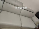 绿林咖【评价2W+】真皮沙发客厅沙发头层牛皮现代全实木皮沙发大小户型 双人位+贵妃位  颜色备注 国产牛皮+衡温海绵 实拍图