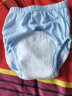 9i9婴儿尿布裤可洗夏宝宝尿布兜薄网眼透气新生儿尿片网裤2条053粉黄 实拍图