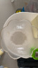 摩登主妇玻璃水果盘客厅家用点心盘高颜值欧式透明甜品碗沙拉盘 8英寸描金花语碗 晒单实拍图