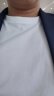 南极人纯棉短袖t恤男女夏季圆领体恤男士汗衫半袖t恤情侣打底衫上衣白T 实拍图