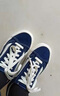 VANS范斯官方 SK8-Mid中帮海军蓝个性减龄男鞋女鞋板鞋 蓝色 42.5 实拍图