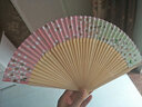 王星记扇子伴手礼中国风折扇古风非遗礼物女士丝绸绢扇折叠扇礼盒送老外 浪漫樱花 6寸 实拍图