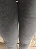 亨亚晟冬季高腰牛仔裤女加绒加厚弹力紧身显瘦外穿保暖长裤女 灰蓝色长裤【加绒加厚】 28码，腰围2尺1，建议100-109斤 实拍图