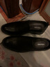 奥康（Aokang）商务休闲鞋男皮鞋简约时尚套脚平底鞋男士青年男鞋 黑色42码 实拍图